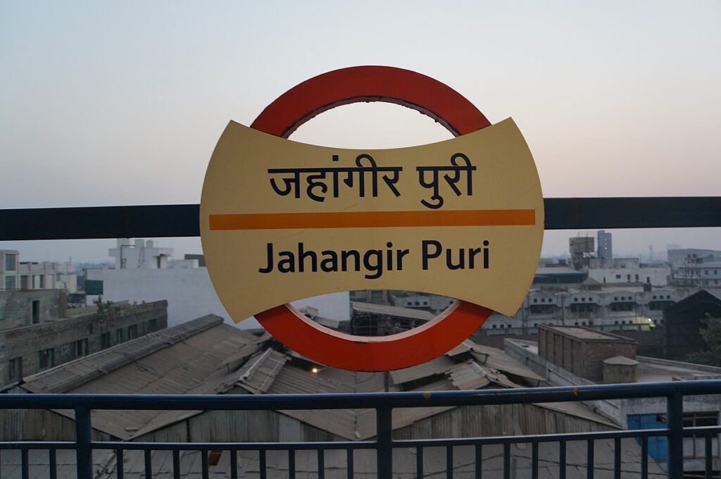 jahangirpuri metro station