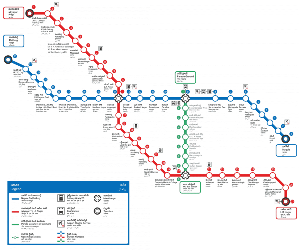 hyderabad metro