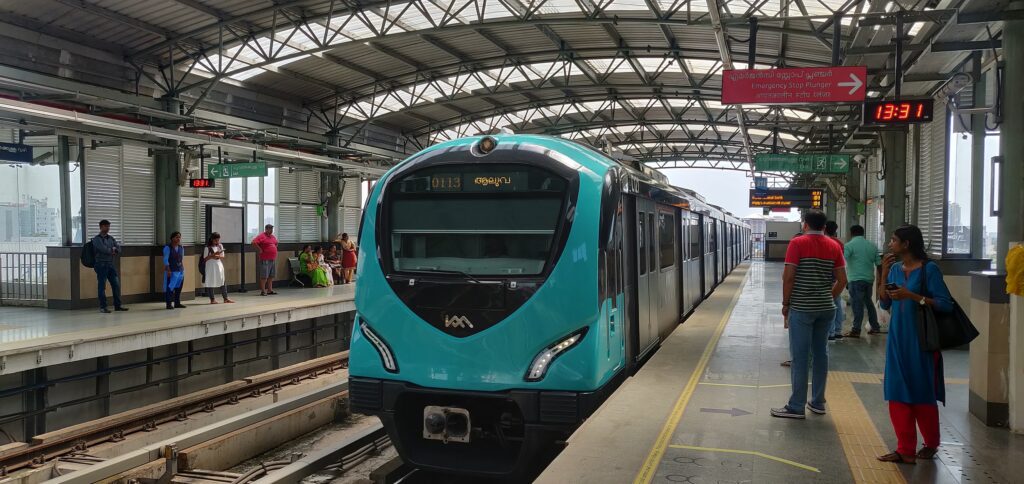 aluva metro station